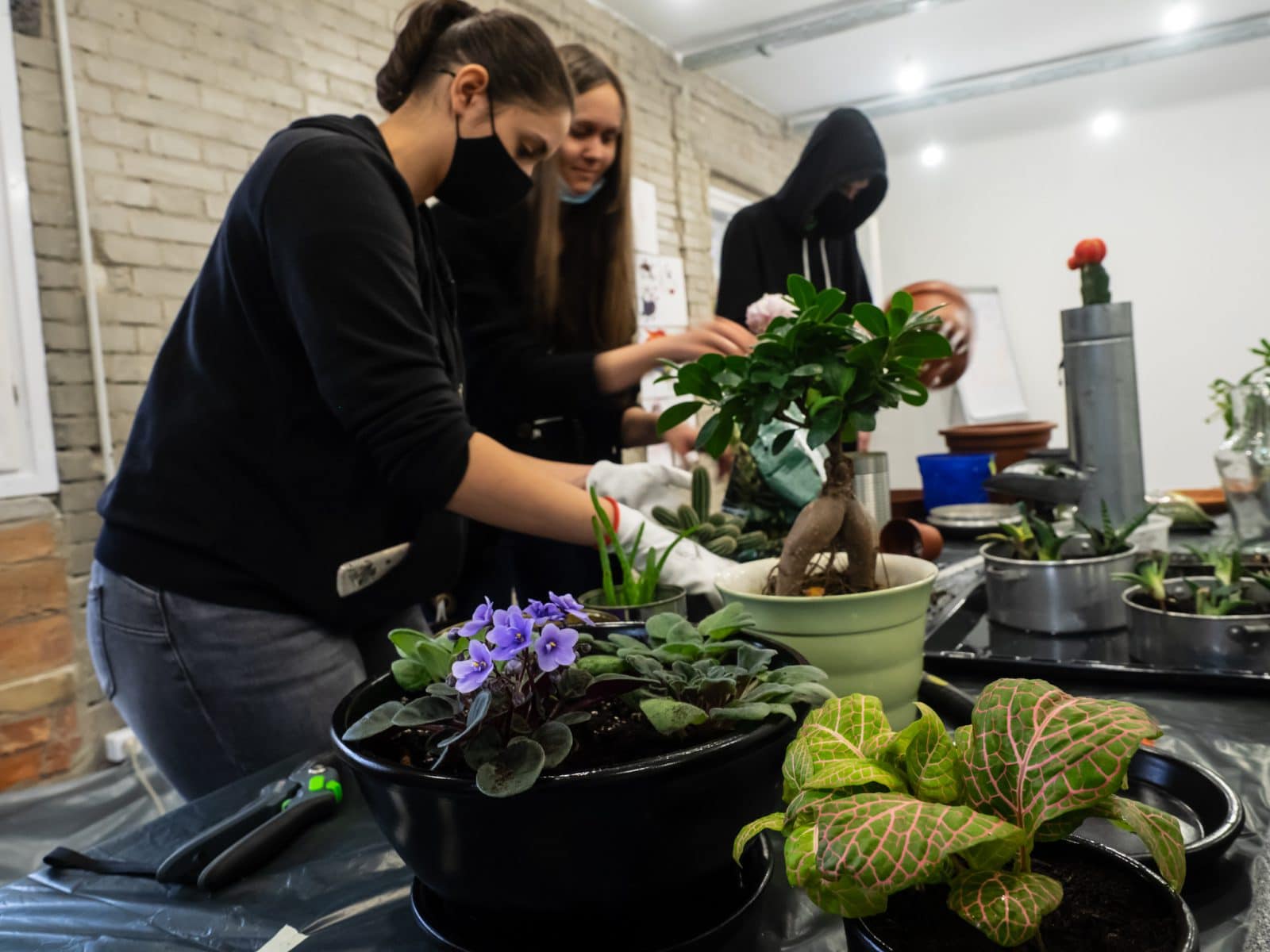 Image from the preparatory workshop with the students on 2 December 2021. Photo: Anna Vörös